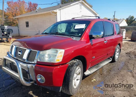 2005 Nissan Armada Le from USA, damaged, VIN 5N1AA08A95N738397